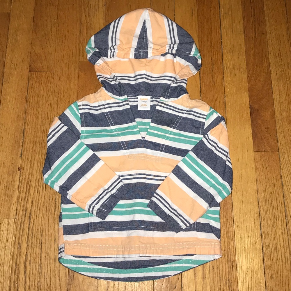 Gymboree Sandstripe Southwest Hoodie Sz 18-24m